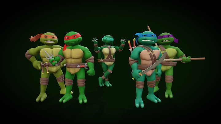 Donatello 3D models - Sketchfab