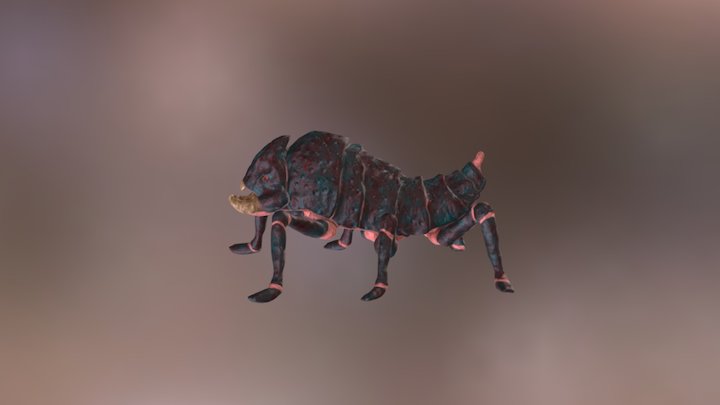 Alien Insectoide 3D Model
