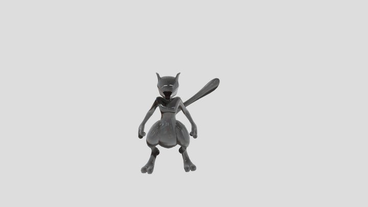 my-animated-mewtwo 3D Model