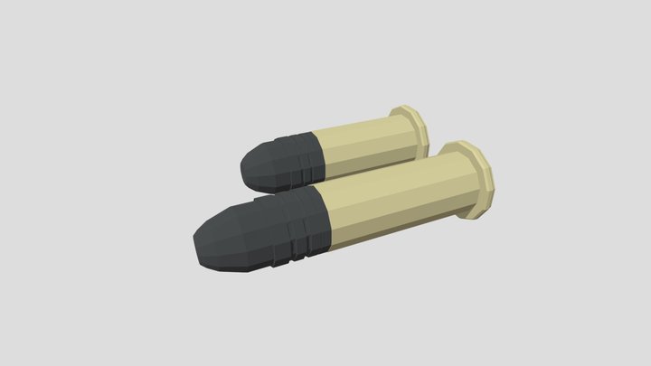 Low Poly22LR and 22 Short 3D Model