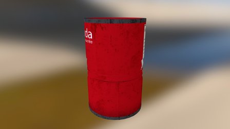 Back Alley - Soda Can 3D Model