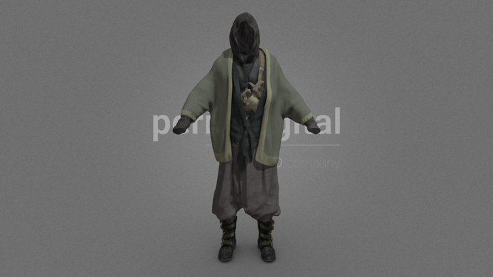 Wasteland Series - Model 10 3D Model