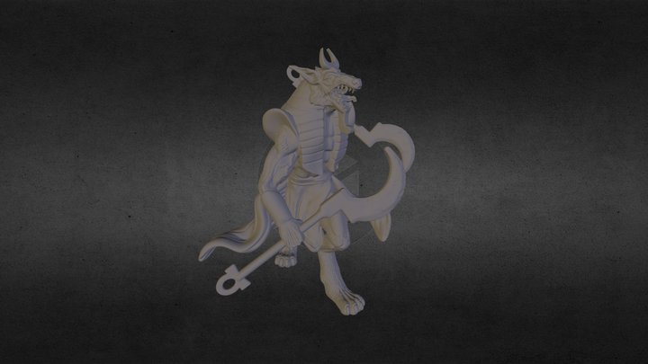 Aspectof Anubis-35mm-sem-base 3D Model