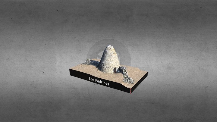 Chozo de pastor Los Pedrines, Cogeces del Monte 3D Model