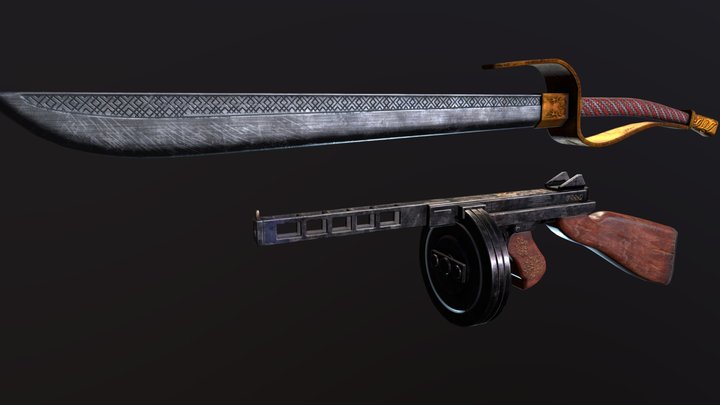 Weapon kit 3D Model