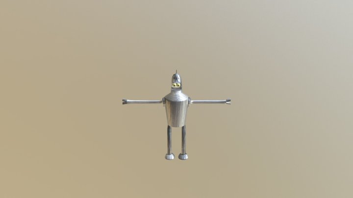 Bender 3D Model