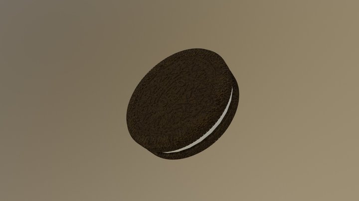 Oreo Cookies ORIGINAL ASSET 3D Model