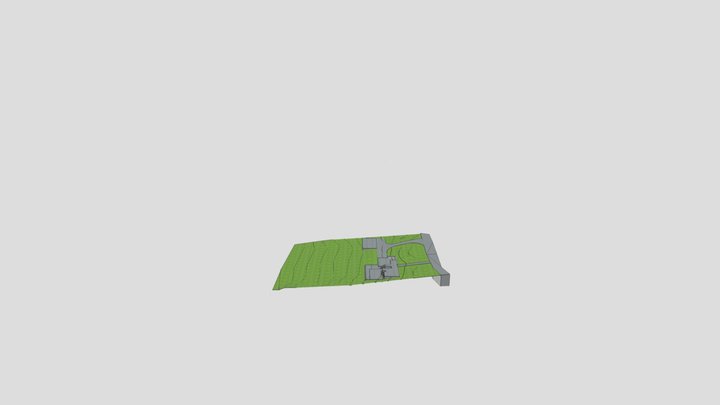 Дома Ткачевых, рельеф 22-04-2024_1 3D Model