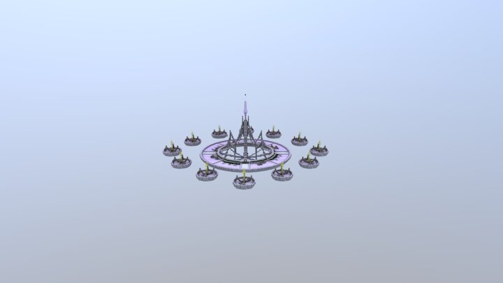 SkyWars map #4 3D Model