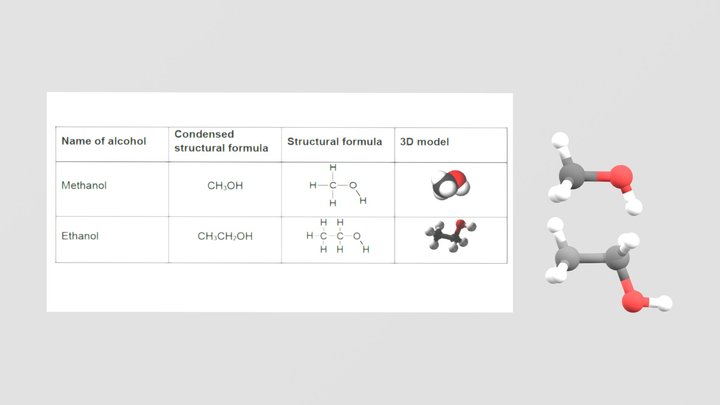 ethanol condensed structural formula