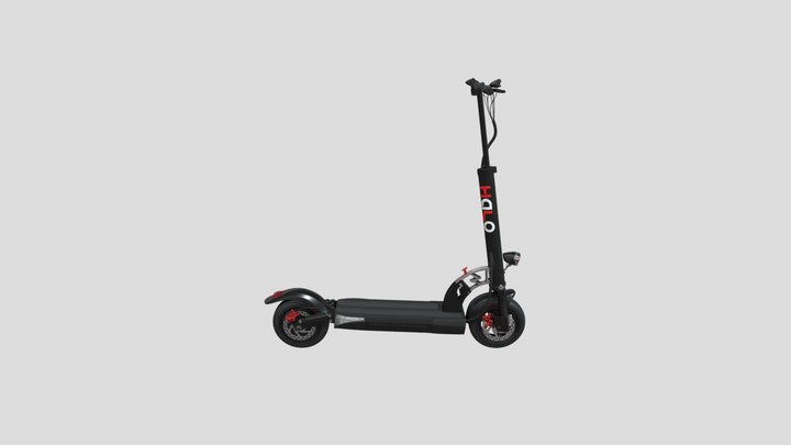 Halo M4 Lithium Electric Scooter 3D Model