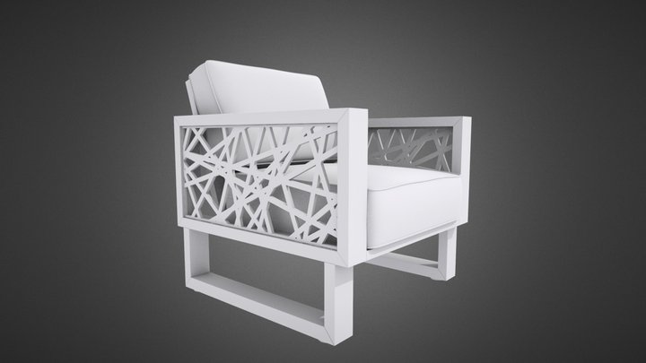 Test Chair 3D Model