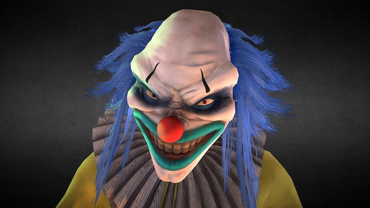 Kevin the Clown 3D Model