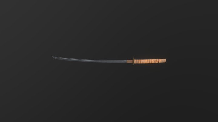Old Katana 3D Model