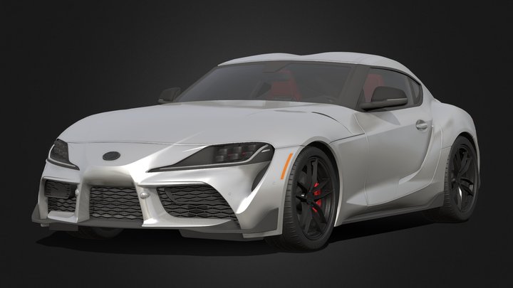Toyota GR Supra 3D Model