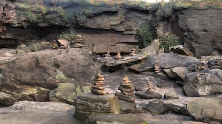 Hilbre Island 3D Model