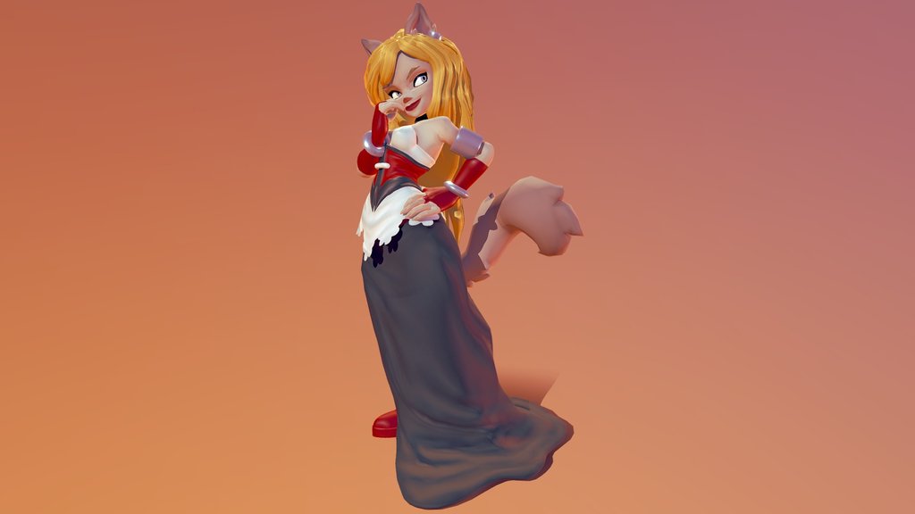 Wakfu character: Savhanna la soyeuse