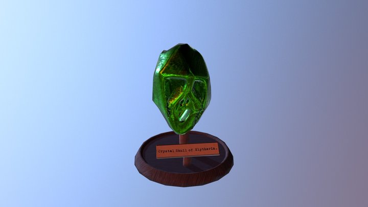 Crystal Skull 3D Model