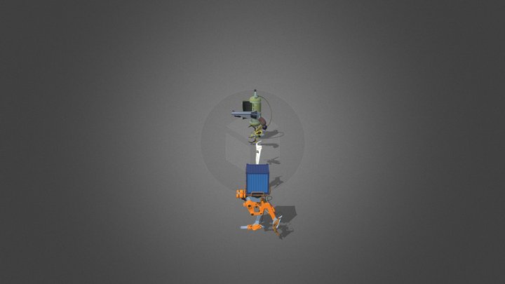 XYZ_DZ5_Painting 3D Model