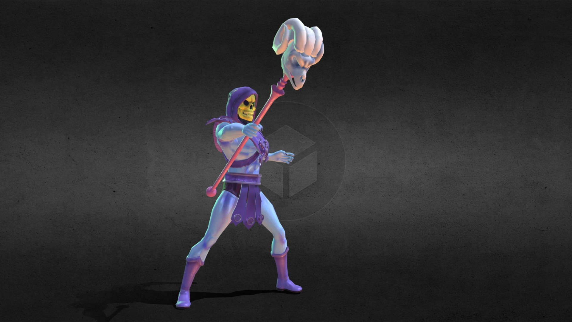 skeletor 3d