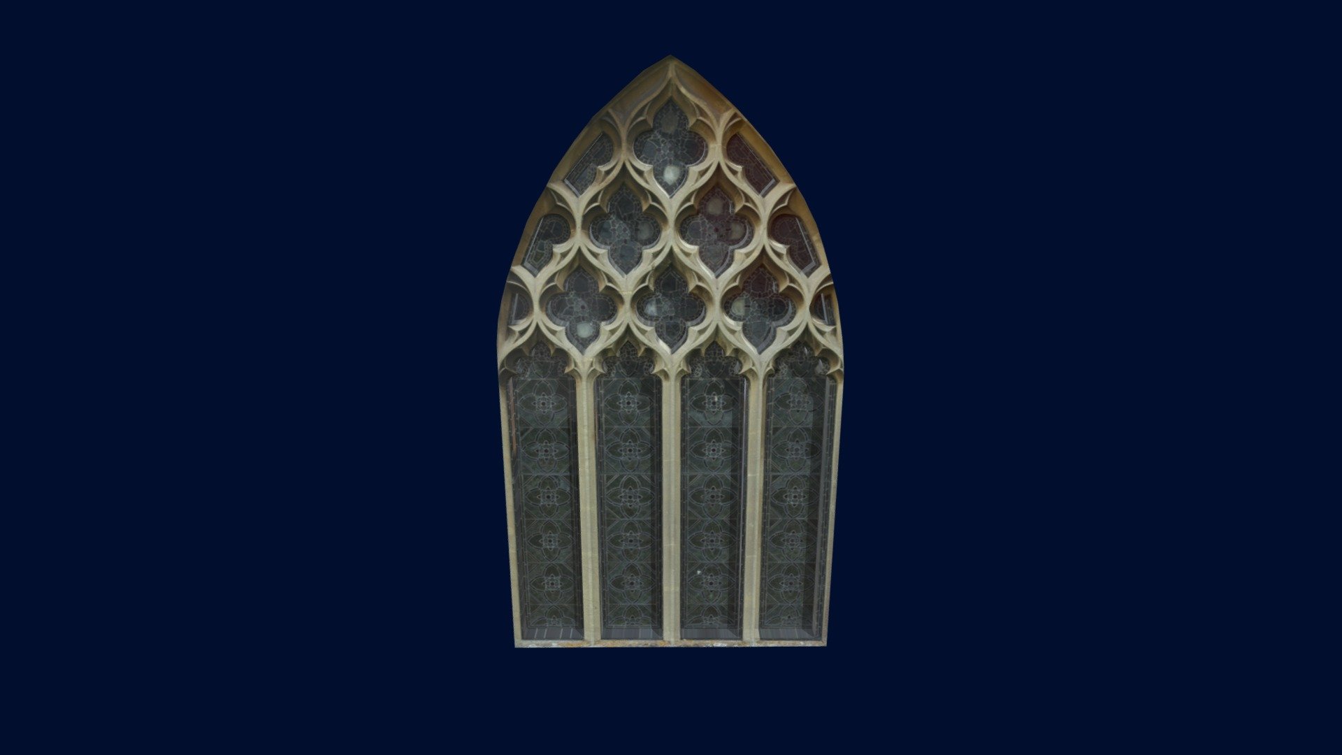 Gothic Window - Download Free 3D model by Mário Mendes ...