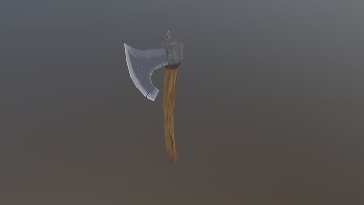 Texture Painting Exercise - Axe 3D Model