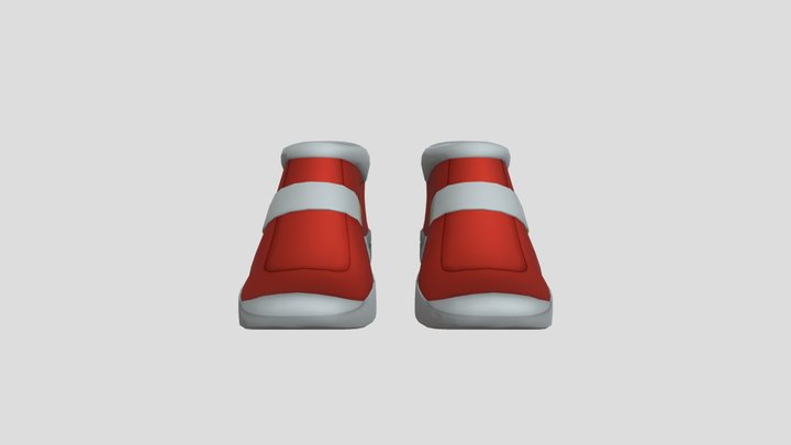 sonic's soap shoes 3D Model