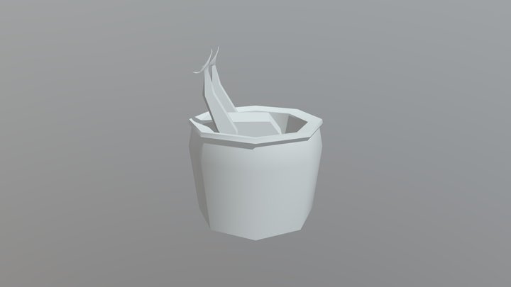 Chicken Basket 3D Model