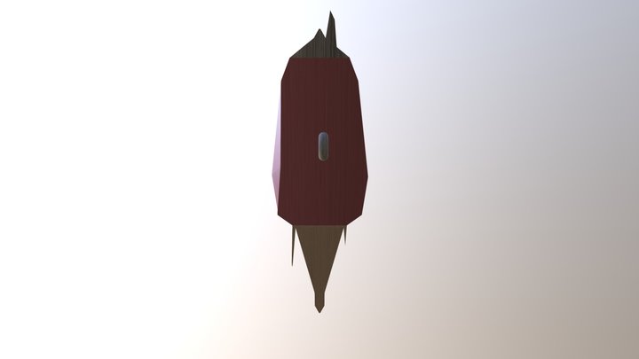 Shield Textured 3D Model