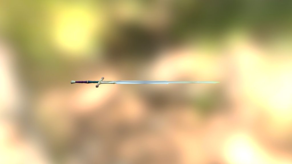 Sun Sword - Download Free 3D model by rafaelguy [372242b] - Sketchfab