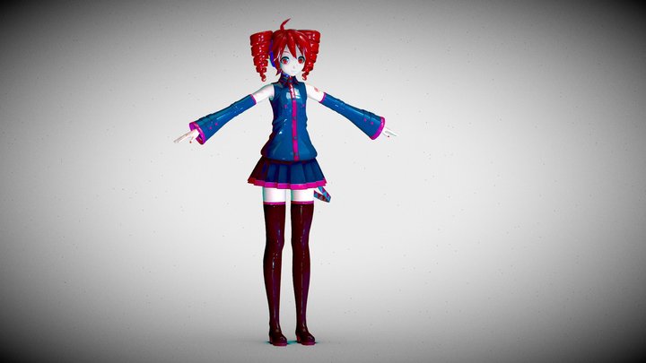 Kasane teto 3D Models Sketchfab