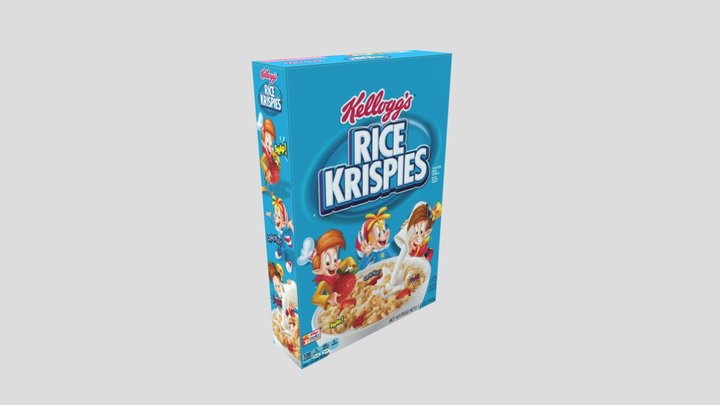 Rice Krispies Cereal Box