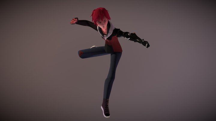 Tsuki 3D Model