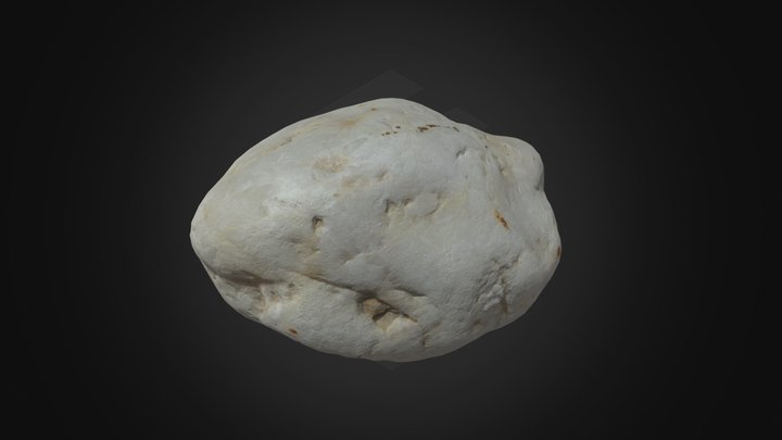 Rock Small Oval 05 3D Model