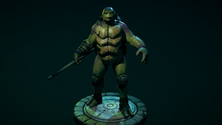 TMNT Donatello 3D Model