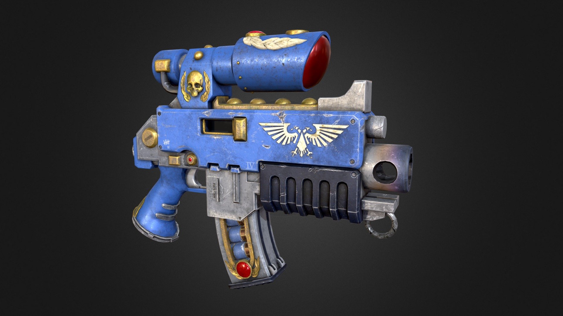 Bolter - Buy Royalty Free 3D model by SebM [3728479] - Sketchfab Store