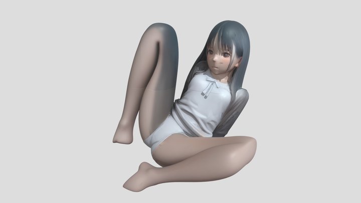 みにとまとの丘-开腿坐