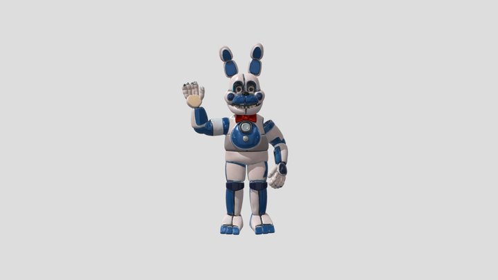 Custom Funtime Bonnie 3D Model