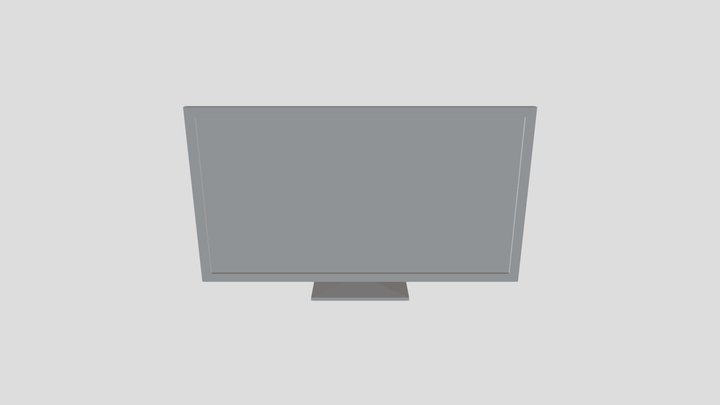 Moniter 3D Model