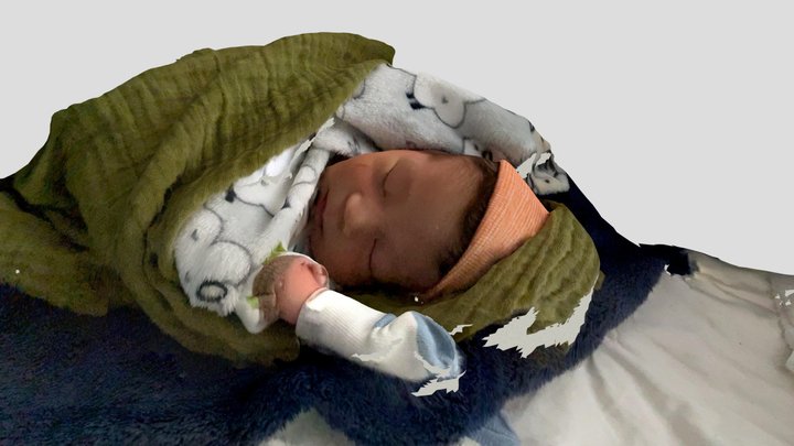 My Newborn Baby 3D Model