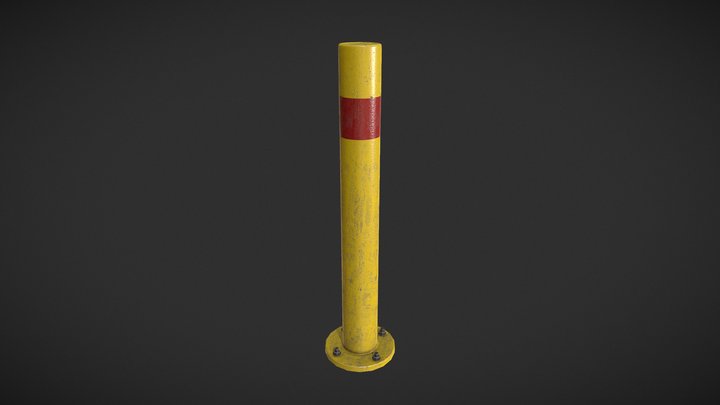 Bollard 3D Model