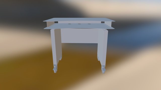 Hero Desk - Final 3D Model