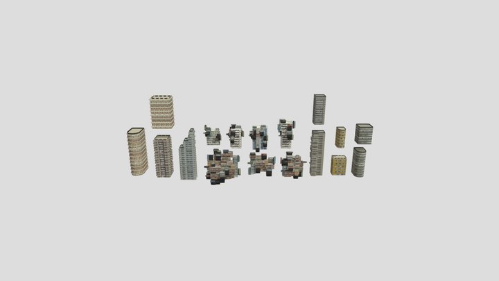Buildinds – Free 3D Model STL