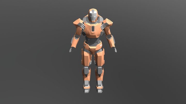 Iron Man MK-XXXIV - Pacemaker 3D Model
