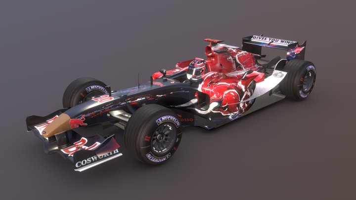 Toro Rosso STR-01 (Canada 2006 Edition) 3D Model
