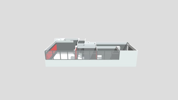 ESCRITÓRIO BRAVA_PINTURA 3D Model