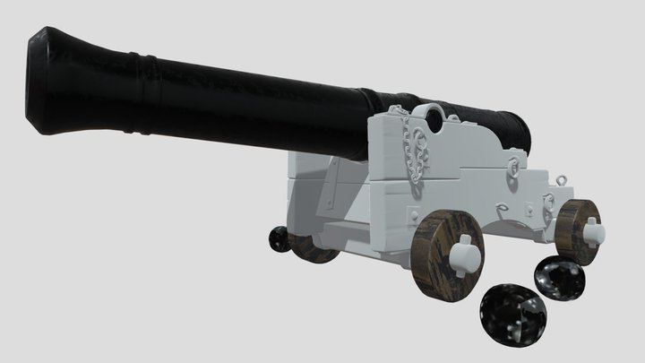 CANNON 3D Model