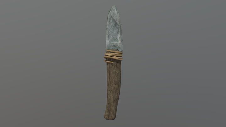 Neolithic Knife 3D Model