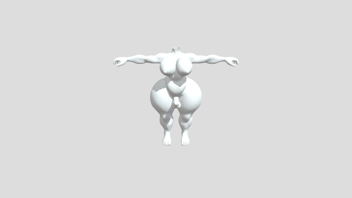 Short Stack Female 3D Model