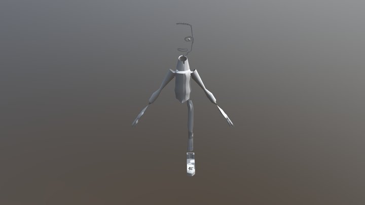 Walker Nick SGD244 Character Modeling Part2 3D Model